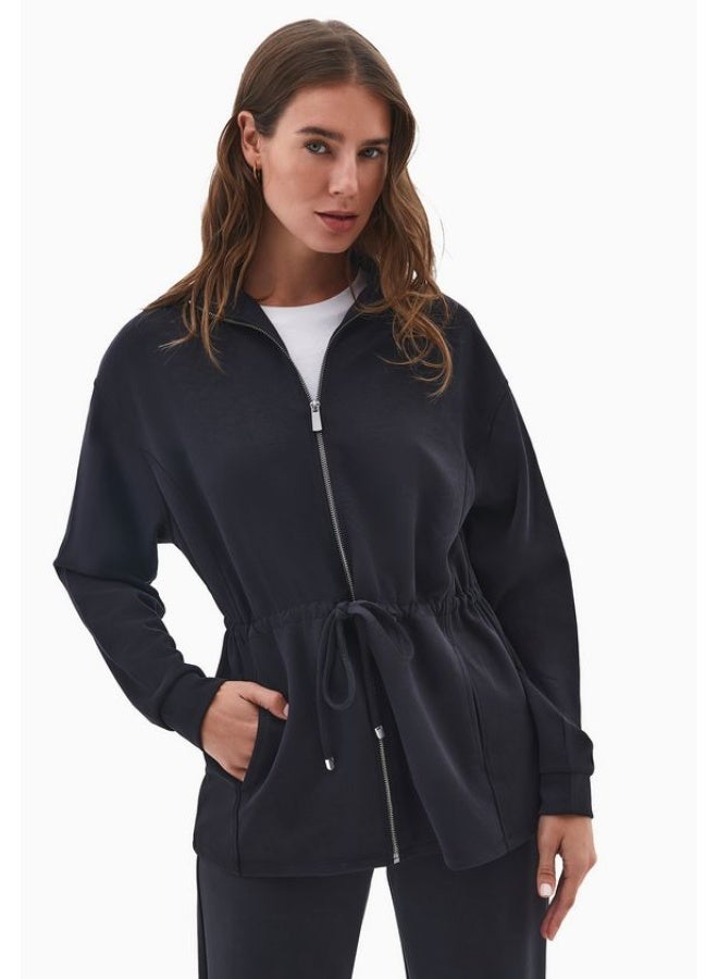 OXXO Modal Zip Sweatshirt - Image 4